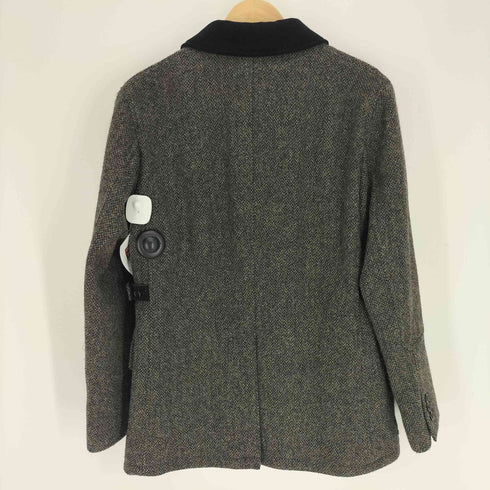 マーガレットハウエル MARGARET HOWELL コーデュロイ襟 サイドアジャスター チンストラップ ウール ハンティング ジャケット メンズ  L